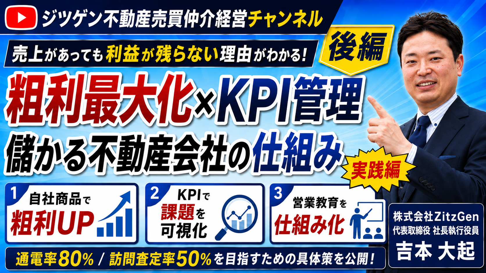 【不動産賃貸仲介会社向け】成功会社に学ぶ！付帯商品の売り方大公開（DVD-R） 営業利益8倍化事例】儲かる不動産会社の”やり方”後編 | ZitzGen